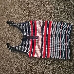 Womens Henley sleeveless cotton tank